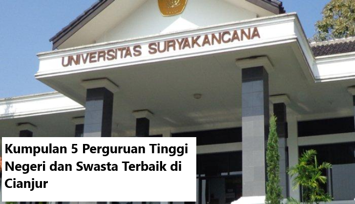 Kumpulan 5 Perguruan Tinggi Negeri dan Swasta Terbaik di Cianjur